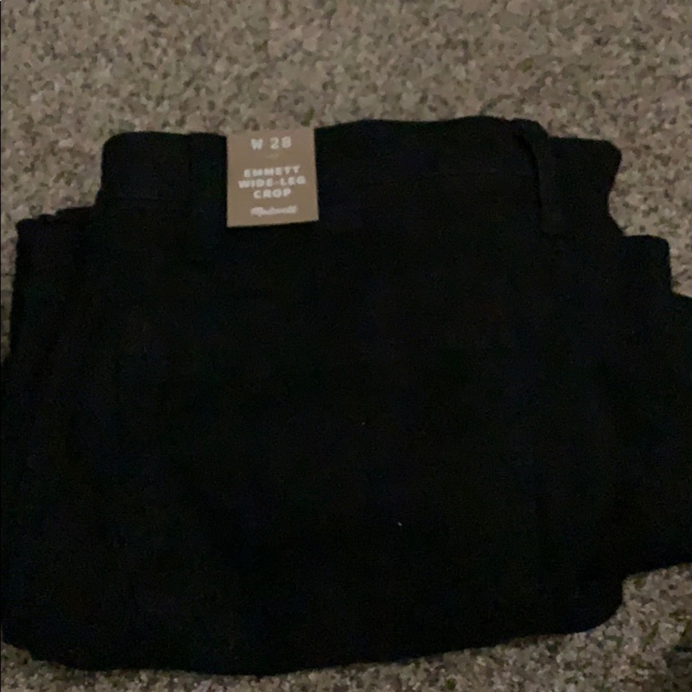 Madewell emmet wide leg crop